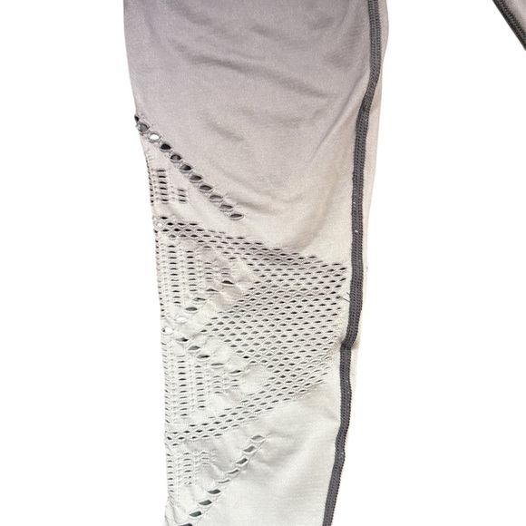 Victoria Secret Blue and White Gradient leggings with cutouts - Picture 2 of 4